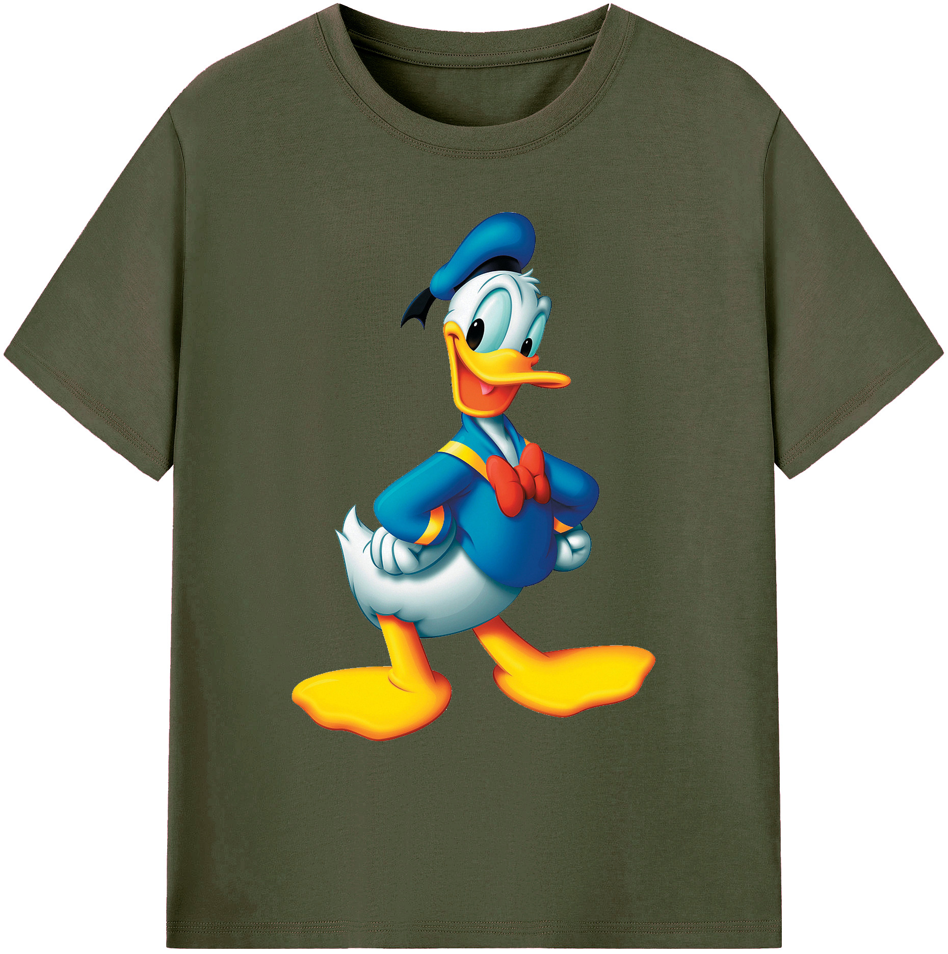 ミッキーマウス Mickey Mouse 綿100％ メンズ半袖Tシャツ｜肌触りやわらか＆通気性